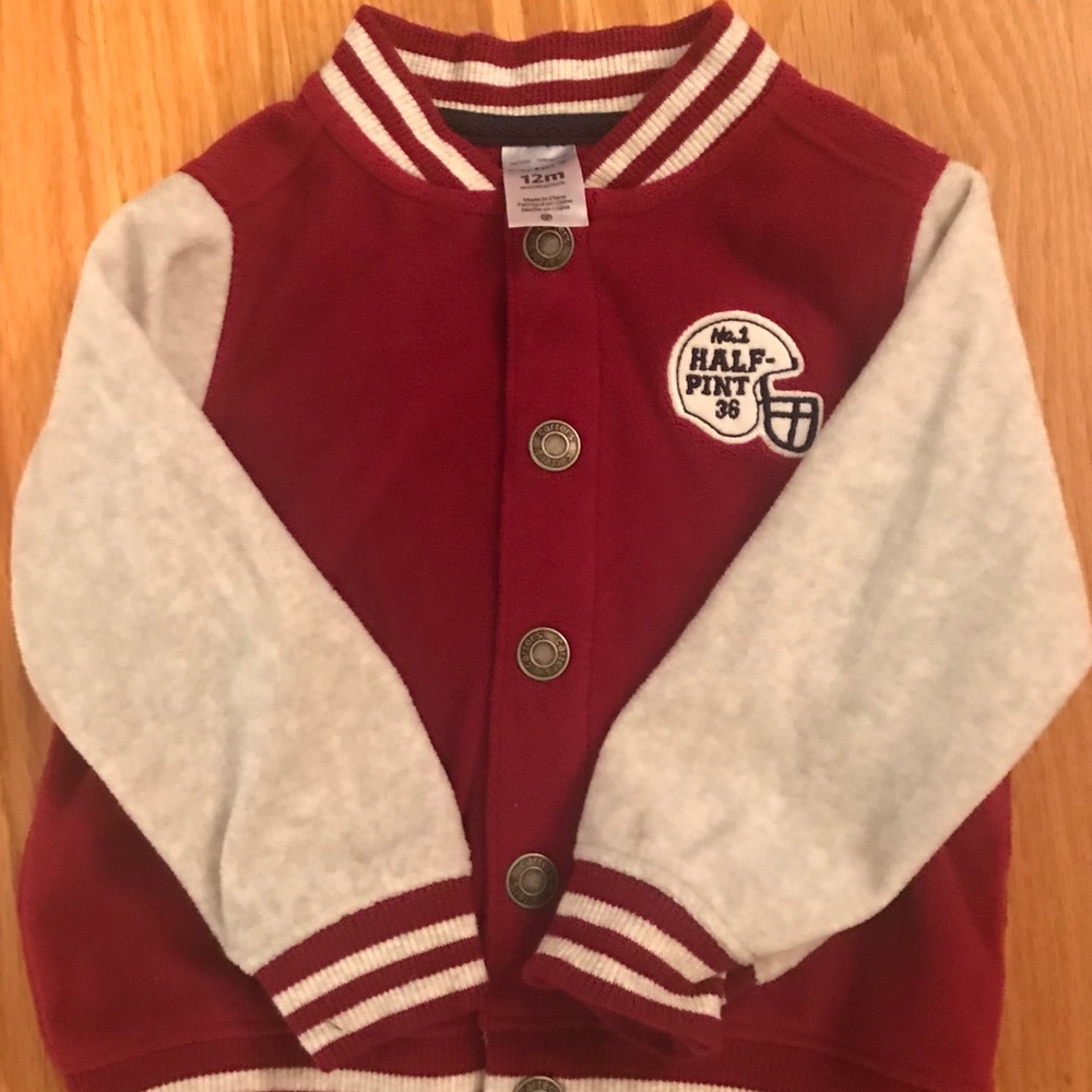 Baby boy fleece jacket